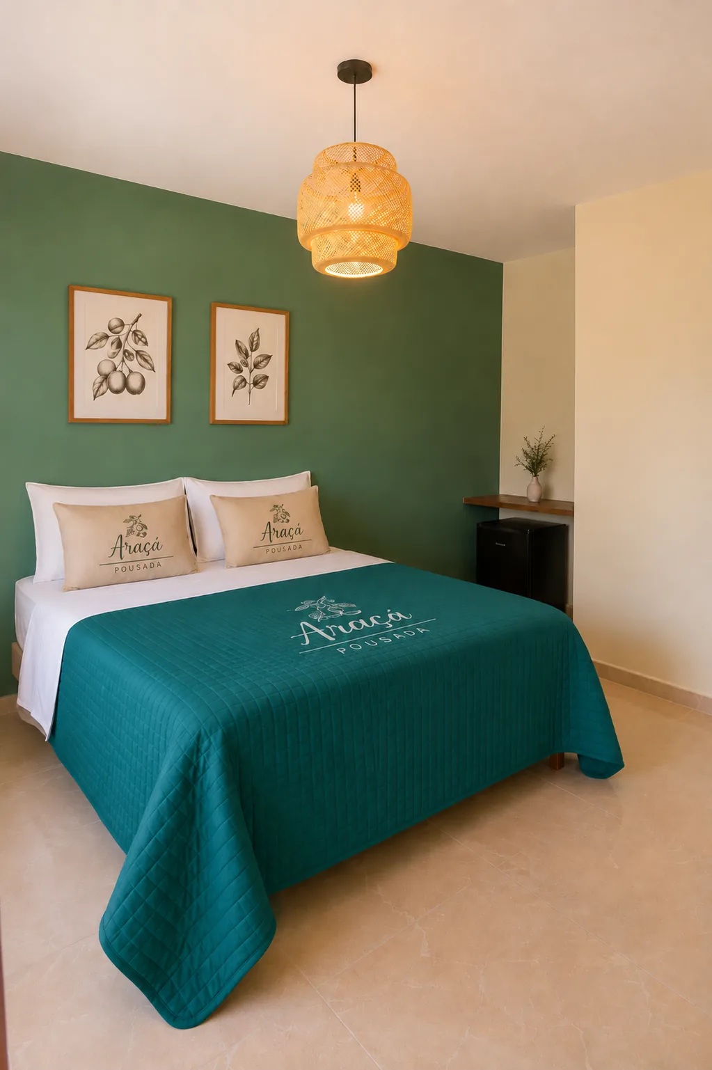 Quarto da Pousada Araçá